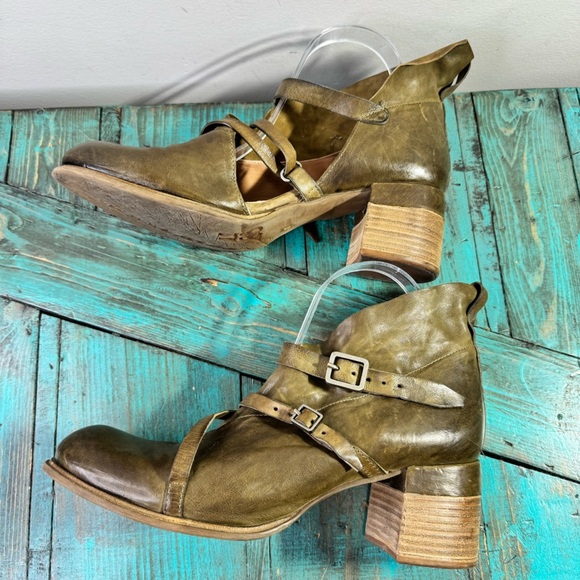 A.S. 98 Strappy Closed Toe Shoe Size 41 - Picture 6 of 11